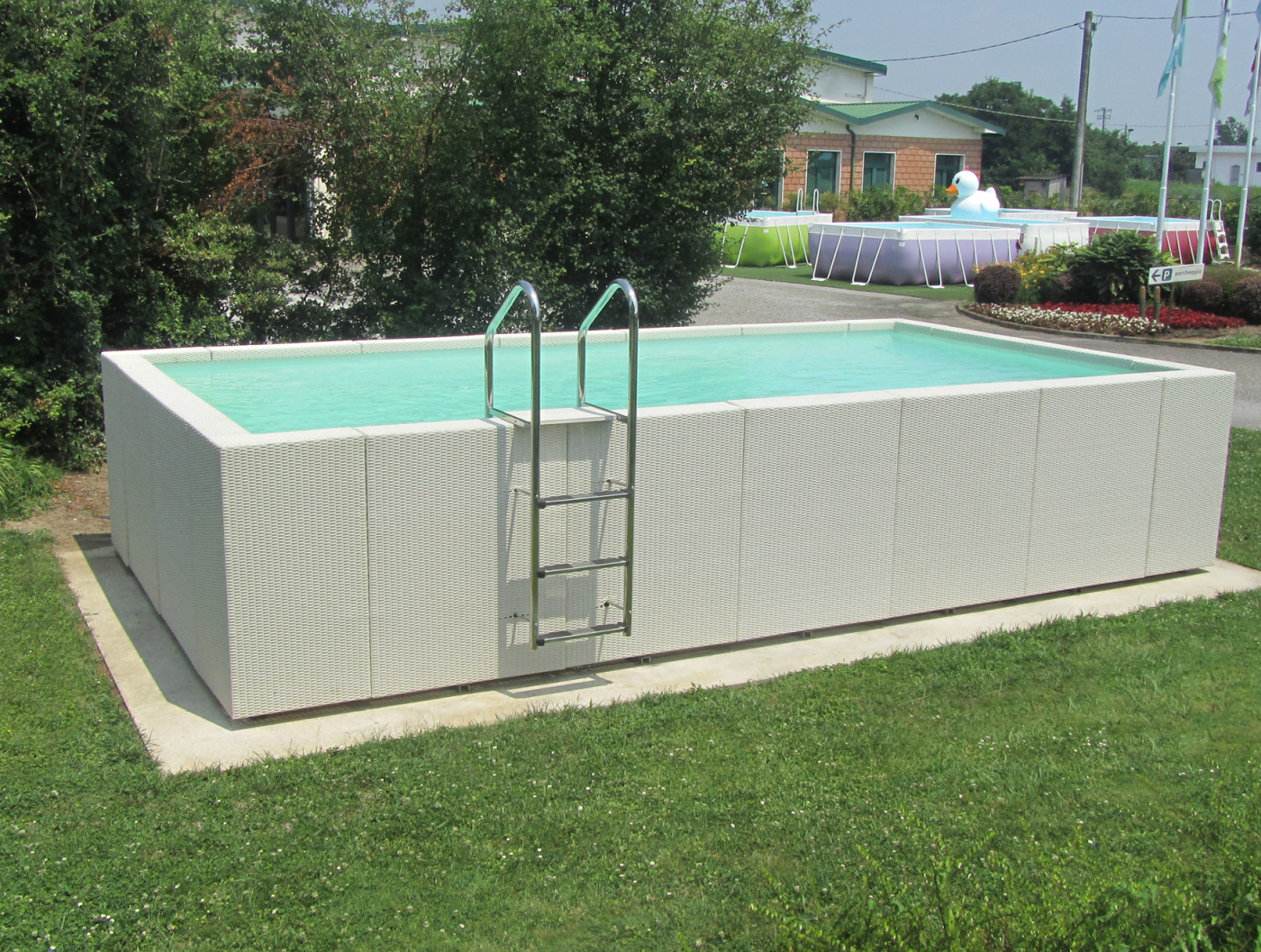 Piscina elevada en Tenerife – Modelo Dolce Vita Diva