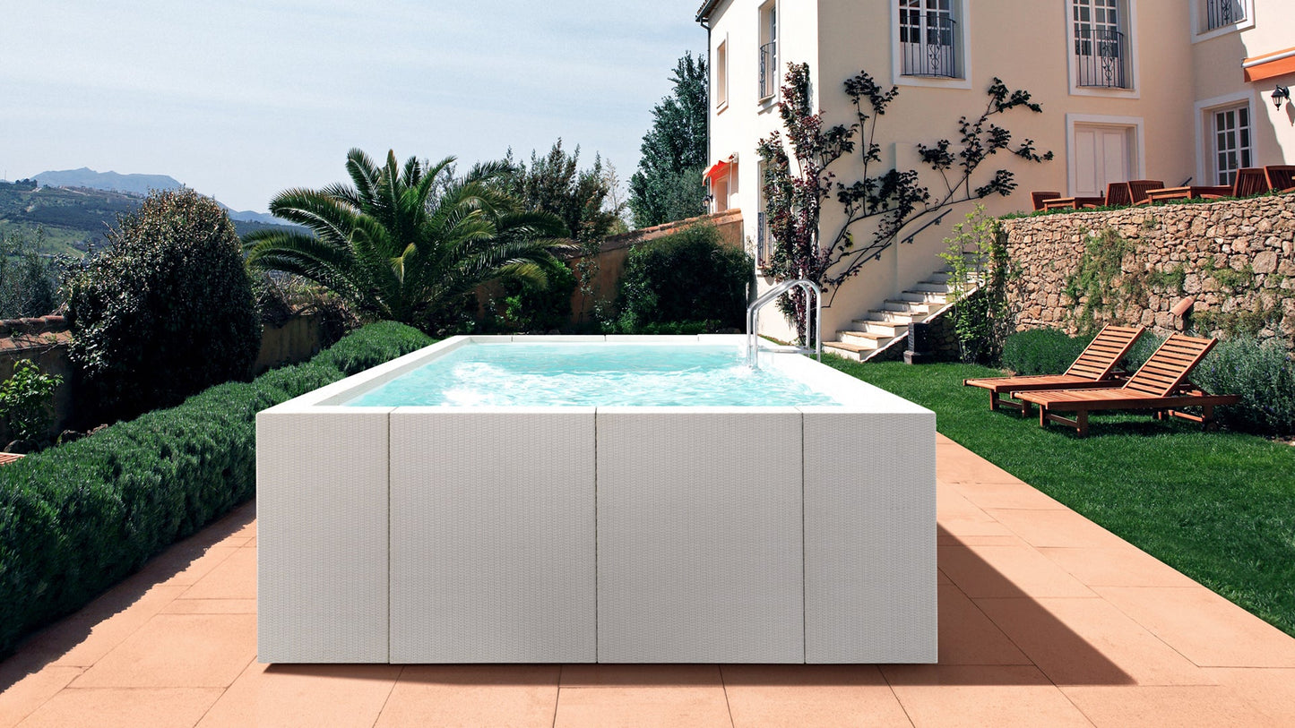 preciosa piscina elevada - Dolcevita Diva 25