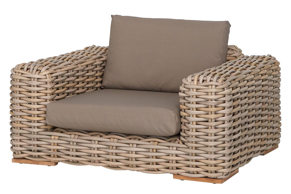 XXL Rattan Loungesessel