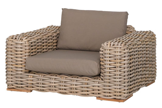 XXL Rattan Loungesessel