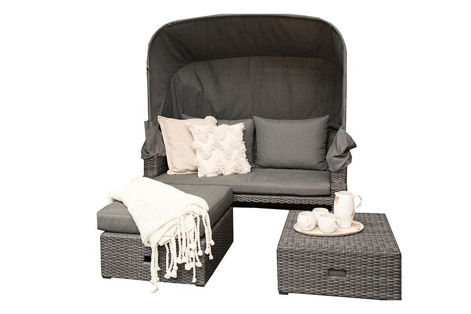 Loungebett Seano | Anthrazit