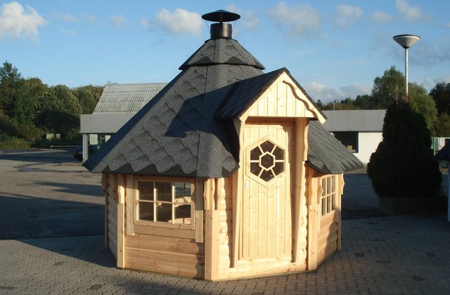 Saunakota / Gartensauna 8m²