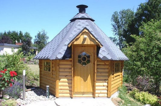 Saunakota / Gartensauna 8m²