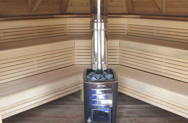 Saunakota / Gartensauna 8m²