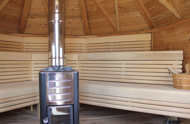 Saunakota / Gartensauna 8m²