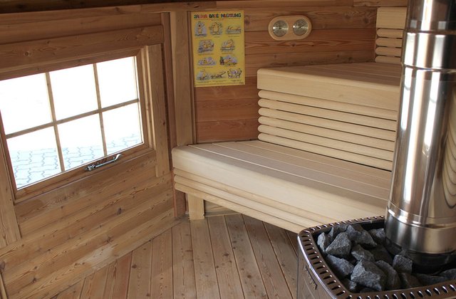 Saunakota / Gartensauna 8m²