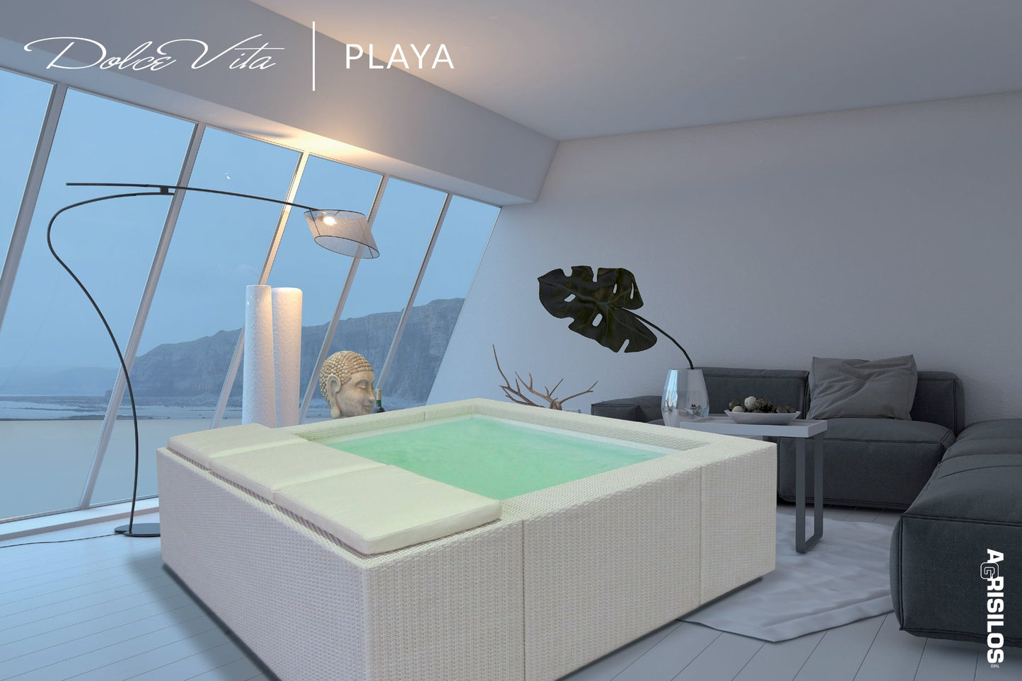 Piscine Laghetto - HYDROPOOL PLAYA 1