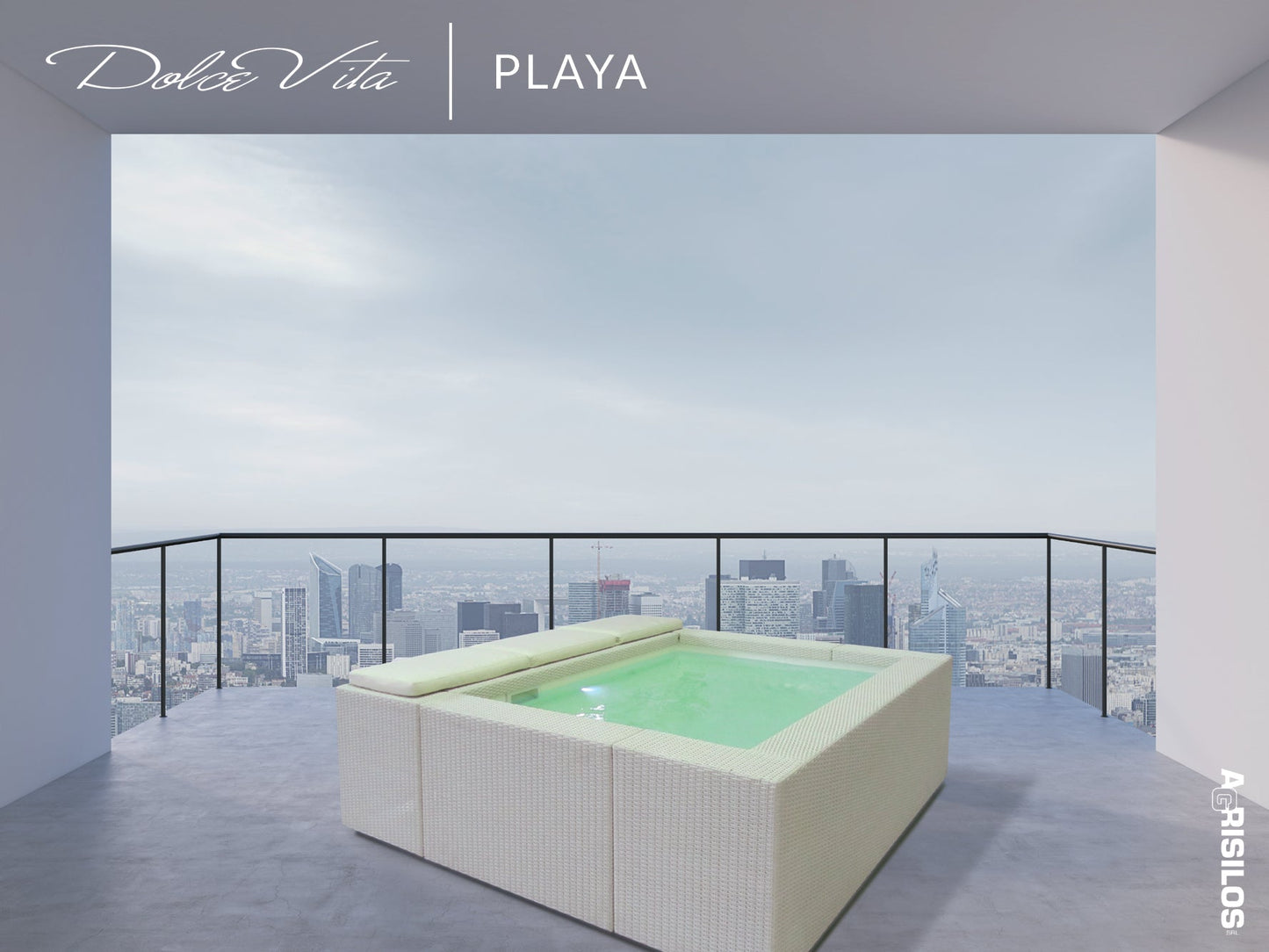 Piscine Laghetto - HYDROPOOL PLAYA 1